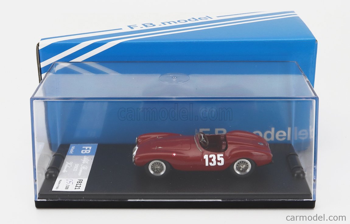 Alfa Romeo Disco Volante Switzerland Hill climb 1958 #135 W. Schweizer 1:43 - Image 4