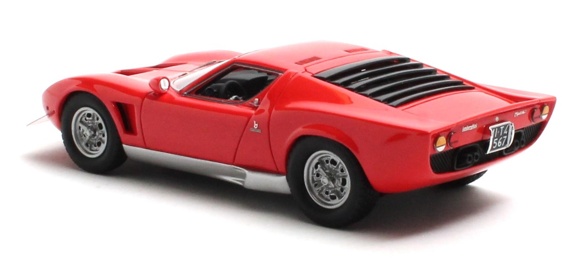 Lamborghini Miura P400S Millechiodi 1969 red 1:43 - Image 2