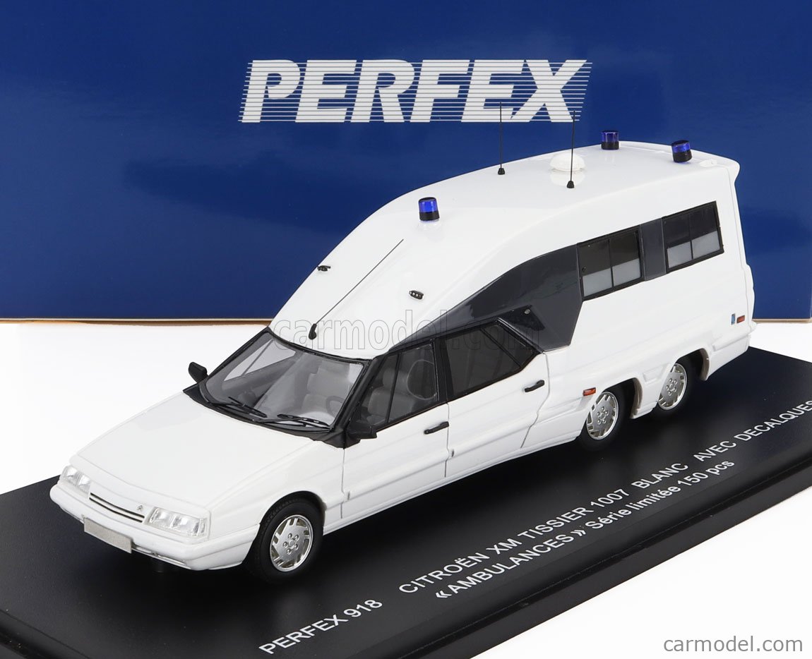 Citroën - XM Tissier 1007 Ambulance - Perfex - 1/43 - Autos Miniatures Citroën - XM Tissier 1007 Ambulance - Perfex - 1/43 - Autos Miniatures