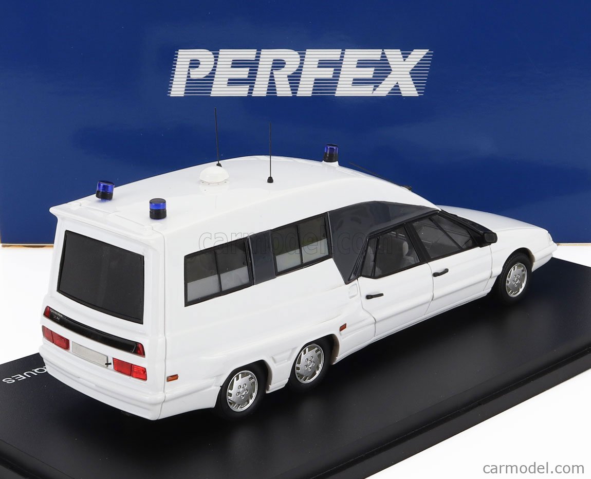 Perfex Pe918 Citroën - Xm Tissier 1007 6 Roues (SIX WHEELS) Ambulance 1999 - WHI | Achetez sur