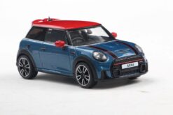 Alternative view of Mini Cooper JCW (F56) 2023 Island blue metallic  1:43