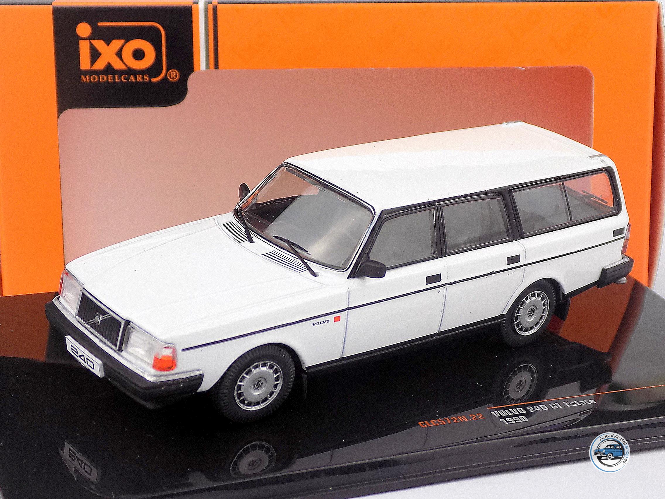 Volvo 240 GL Estate 1990 white 1:43 – Traffic Modelcars