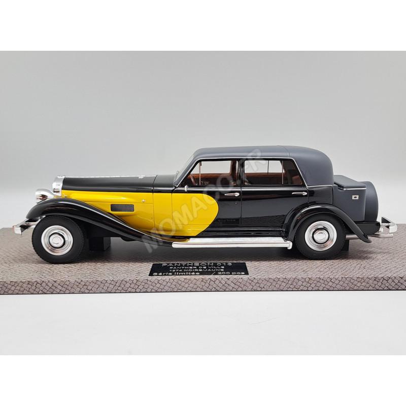 Panther De Ville V12 1974 black/yellow 1:18 - Image 4