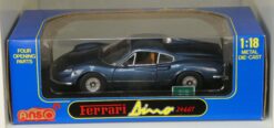 Alternative view of Ferrari Dino 246 GT blue met.  1:18