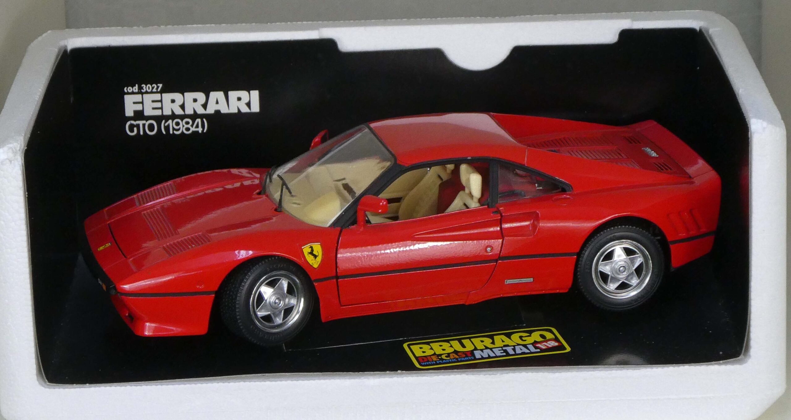 Ferrari GTO 1984 red 1:18 – Traffic Modelcars