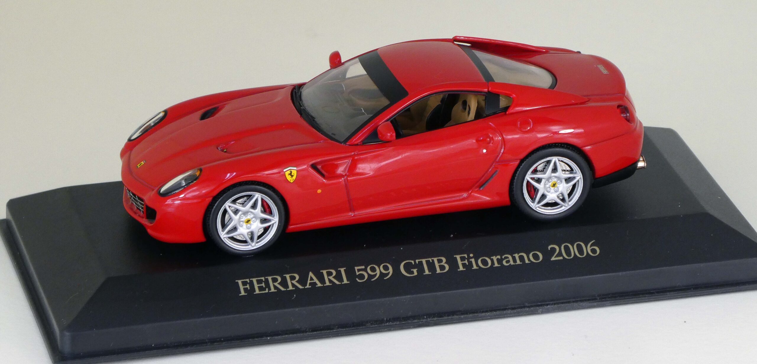 Ferrari 599 GTB Fiorano 2006 red  1:43