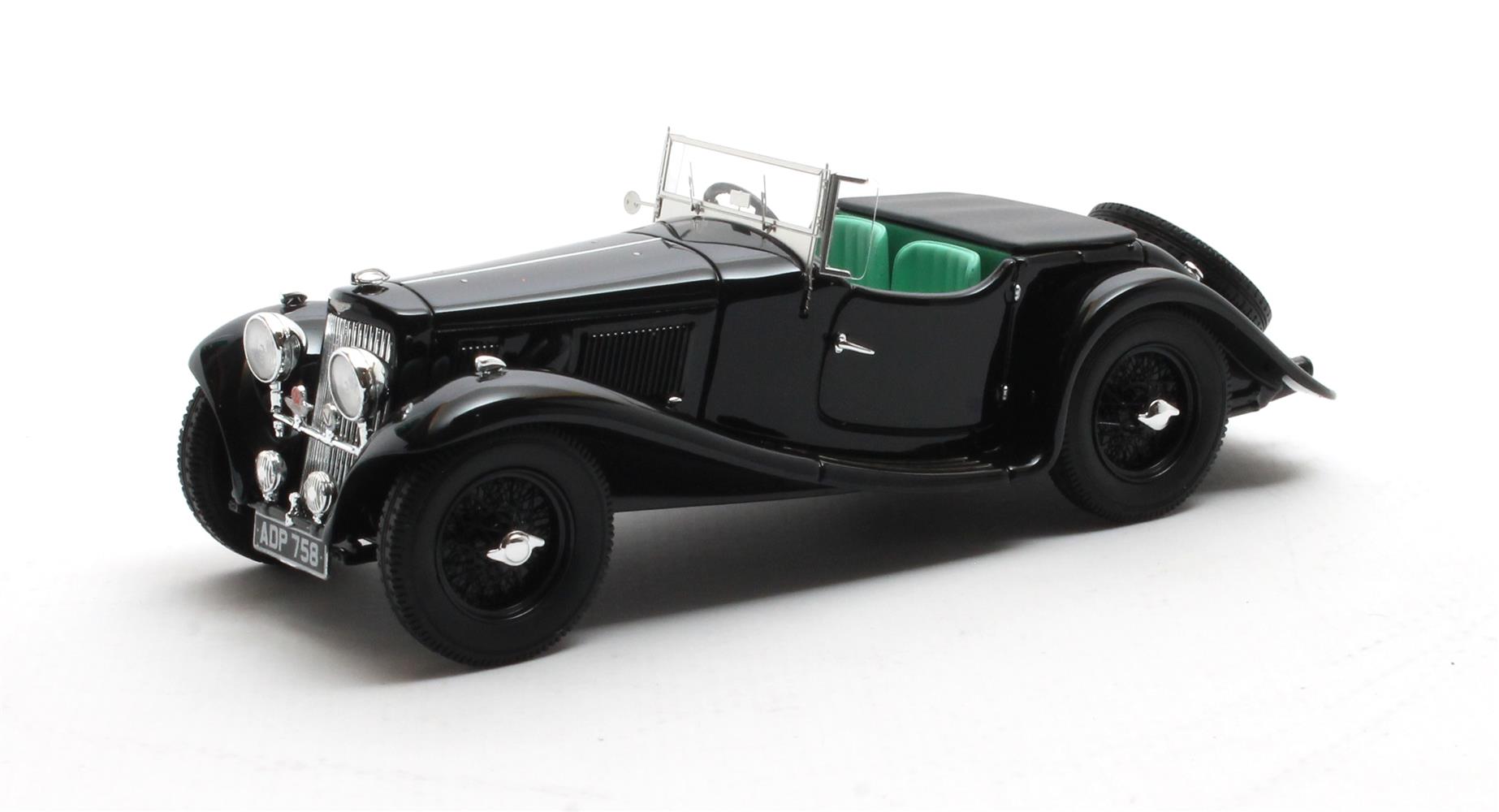Aston Martin 15-98 2-4 passenger 1938 black 1:43