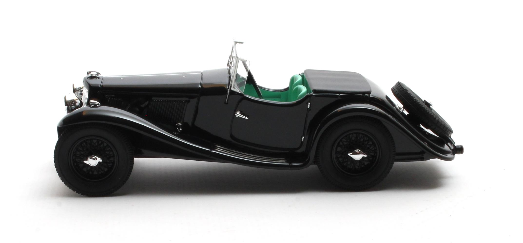 Aston Martin 15-98 2-4 passenger 1938 black 1:43 - Image 2