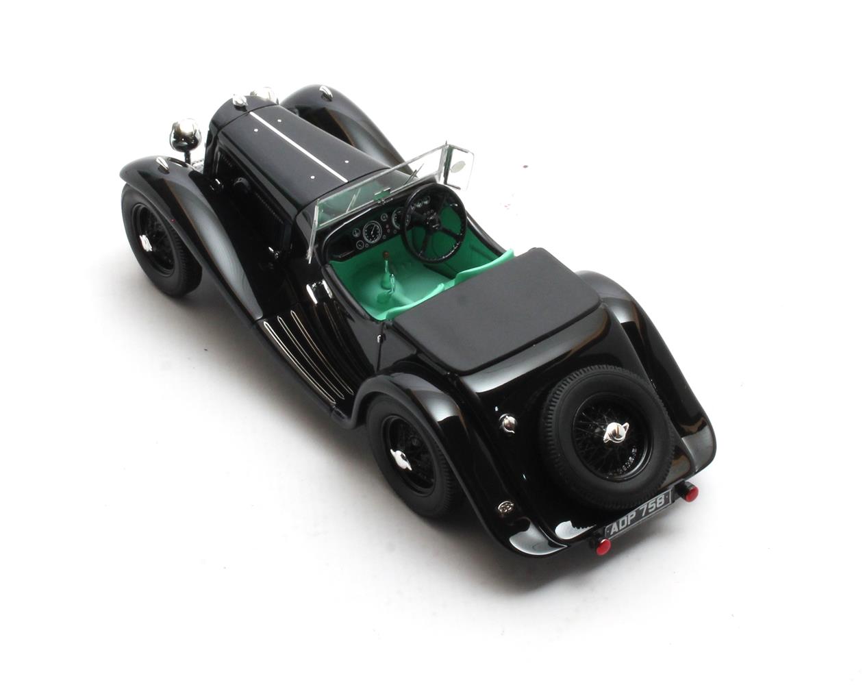 Aston Martin 15-98 2-4 passenger 1938 black 1:43 - Image 4