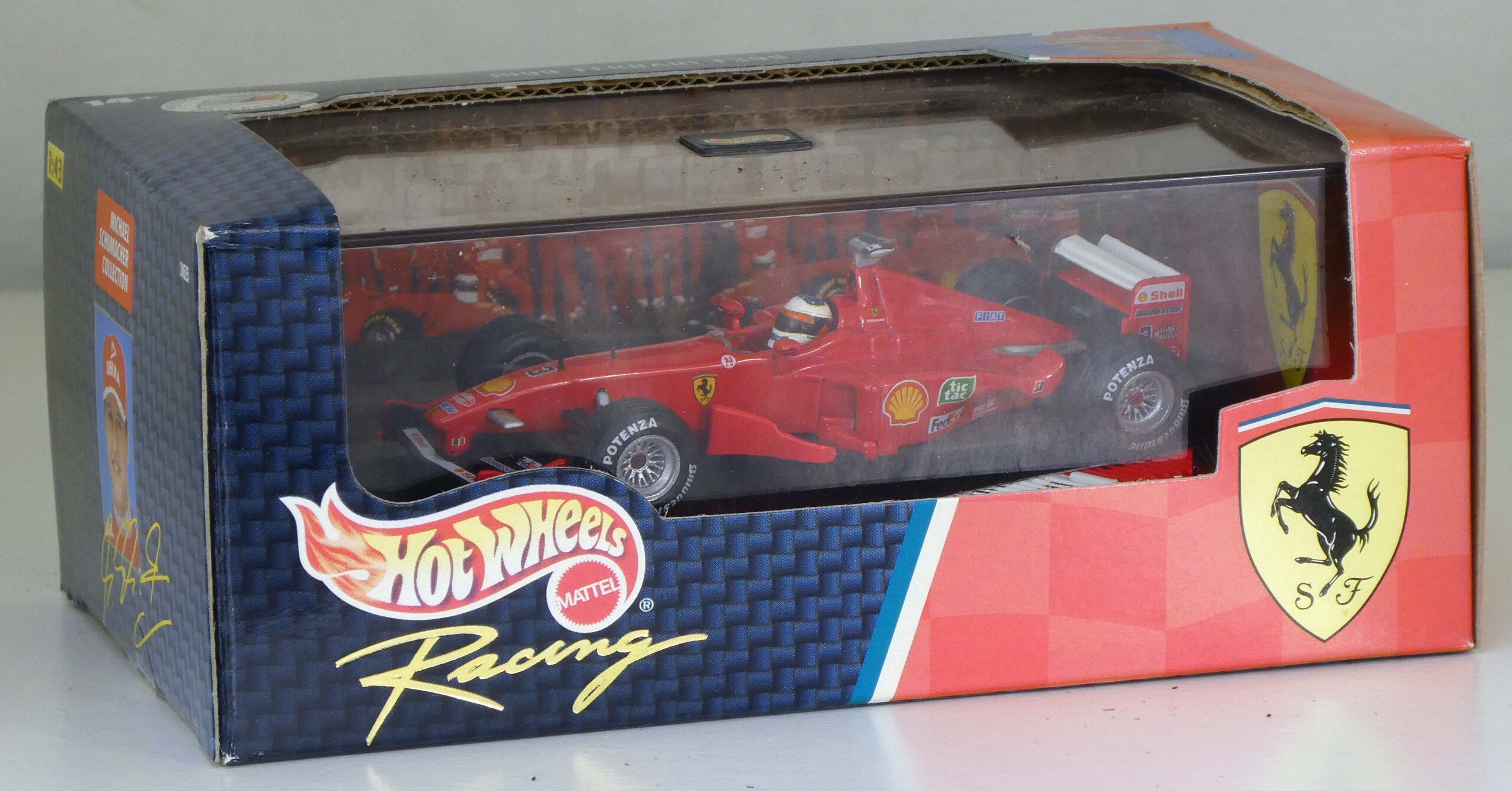 Modèle Réduit Ferrari F399 1999 Michael Schumacher échelle 1:43 - Livrée Marlboro Complète | Collection Hot Wheels Occasion