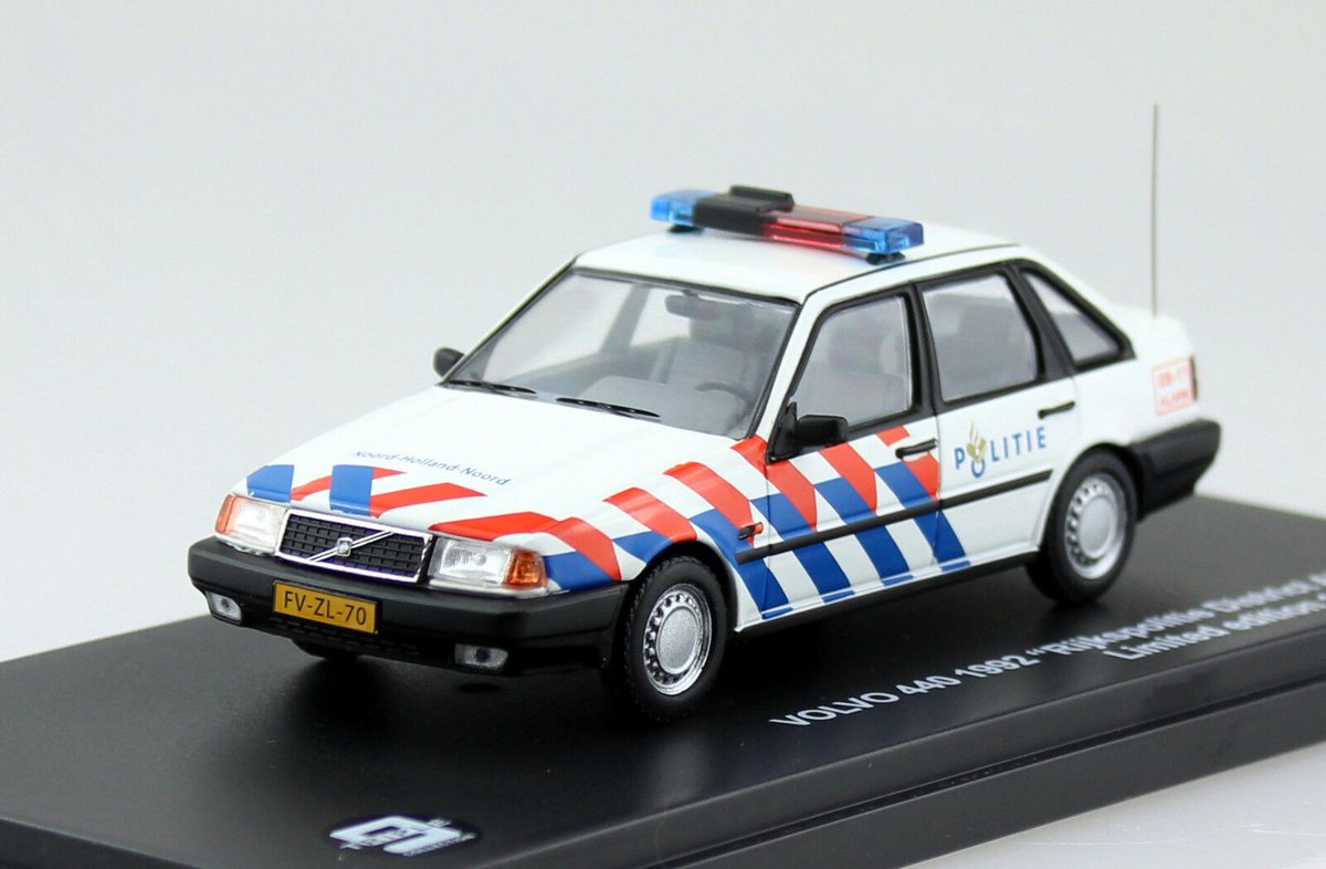 Volvo 440 Rijkspolitie District Alkmaar 1992 1:43