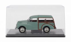Alternative view of Morris Minor 1000 Traveller 1958 lightgreen  1:24