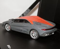 Alternative view of Nuccio Bertone 2012 grey/orange  1:43