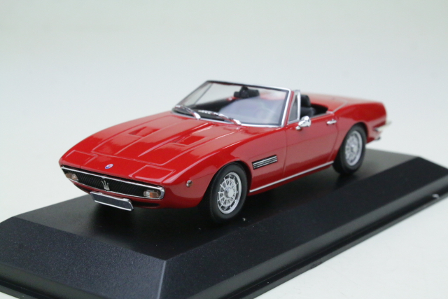 Maserati Ghibli Spyder 1969 red 1:43