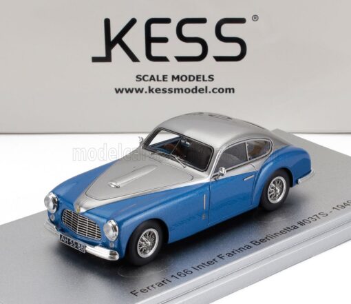 Ferrari 166 Inter Farina Berlinetta 1949 blue met./silver 1:43