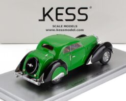 Alternative view of Bugatti Labourdette T57 Vutotal Coupe 1936 green/black  1:43