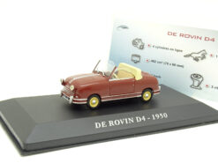 De Rovin D4 1950 darkred  1:43