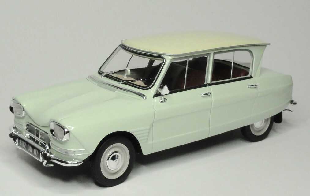 Citroen Ami 6 1965 pastel green with beige roof  1:18