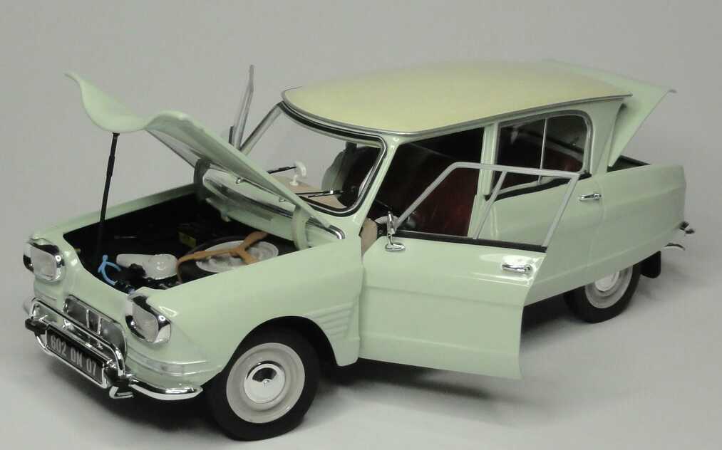 Citroen Ami 6 1965 pastel green with beige roof  1:18 - Image 3