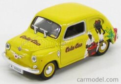 Seat 600 D comercial Cola Cao 1963 yellow  1:43