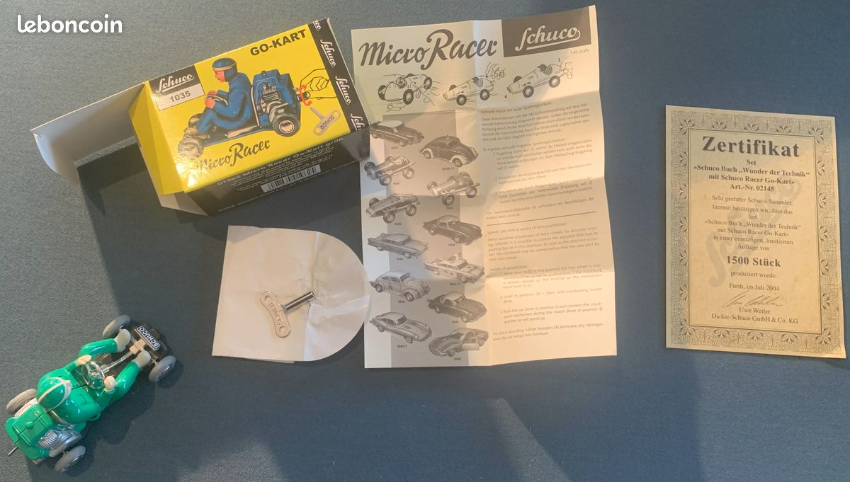 Schuco Nostalgie-Buch von Chris Knox inklusive Schuco Racer Go-Kart - Image 3