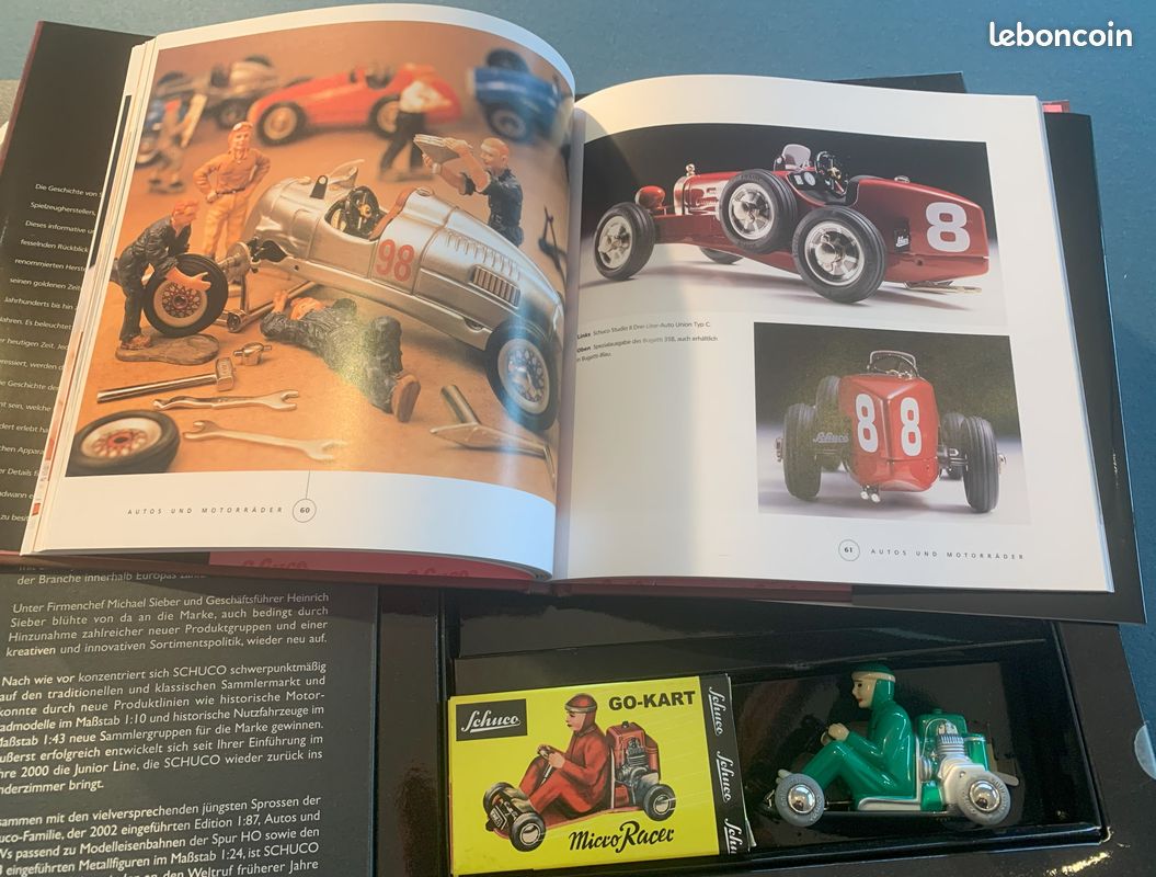 Schuco Nostalgie-Buch von Chris Knox inklusive Schuco Racer Go-Kart - Image 2