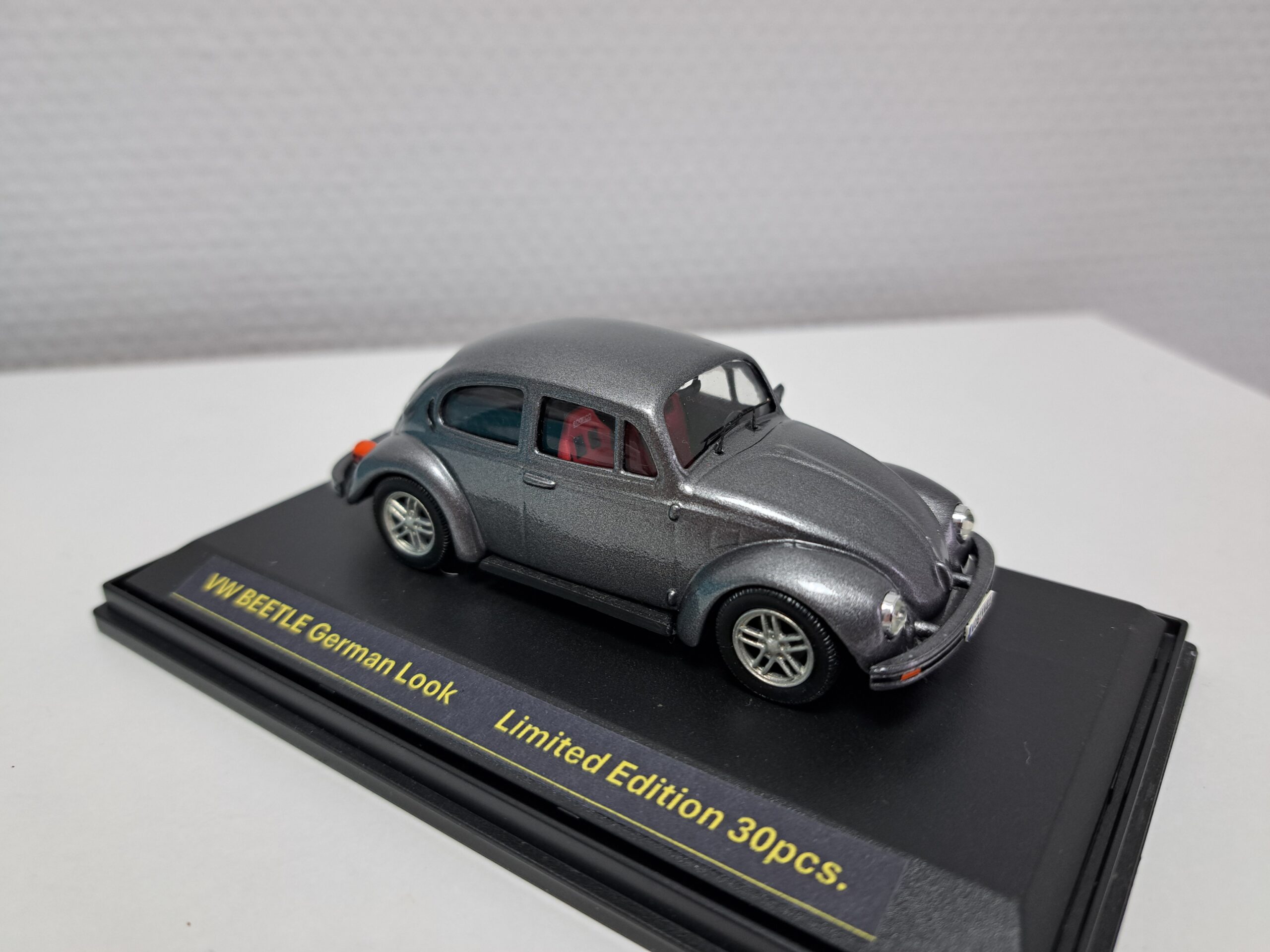 Volkswagen Beetle German Look grey metallic 1:43