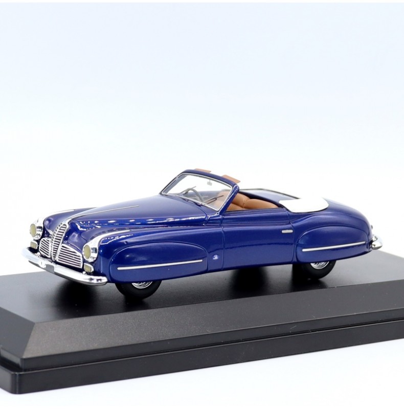 Delahaye 135MS Cabriolet Ghia-Aigle 1948 blue metallic 1:43 - Image 2