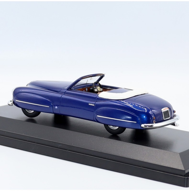 Delahaye 135MS Cabriolet Ghia-Aigle 1948 blue metallic 1:43 - Image 4