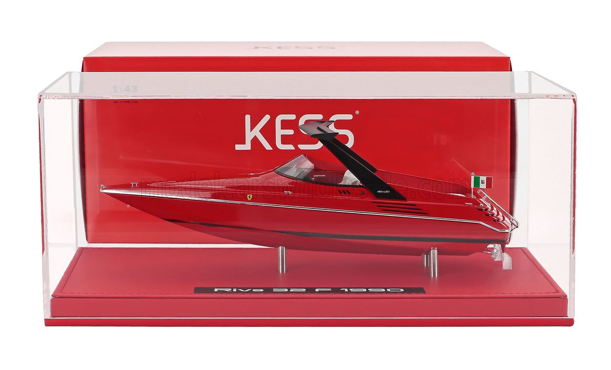 Riva 32 Motoscafo Ferrari boat 1990 red 1:43 - Image 2