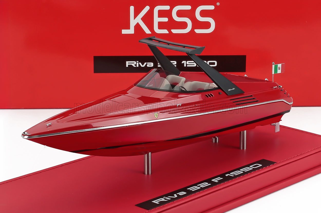 Riva 32 Motoscafo Ferrari boat 1990 red 1:43
