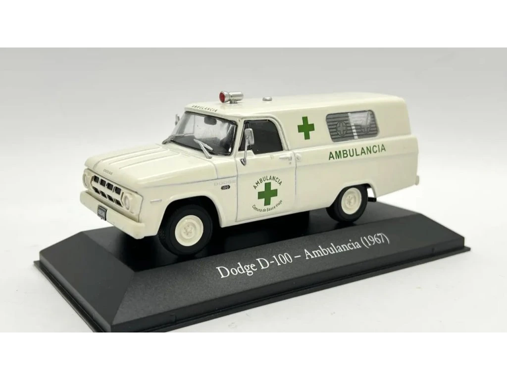 Dodge D-100 Ambulancia 1967 white 1:43