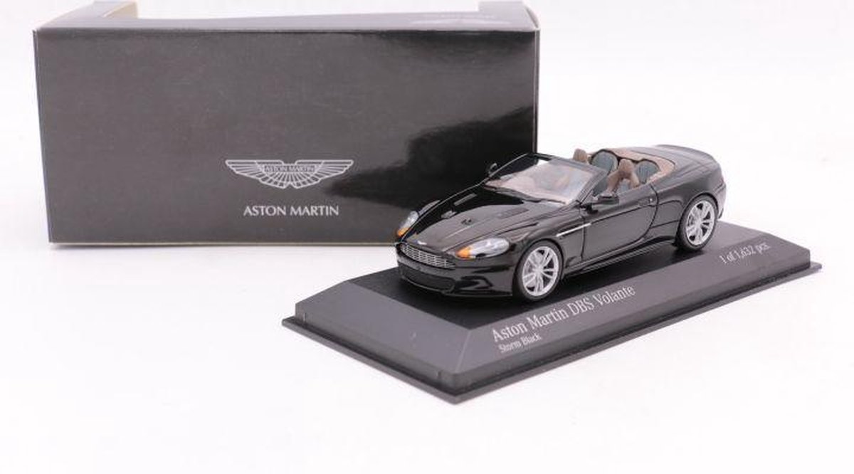 Aston Martin DBS Cabriolet 2010 storm black 1:43