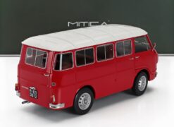 Alternative view of Alfa Romeo F12 minibus 1e serie 1967 red/ivory  1:18