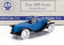 Alternative view of Fiat 509 Sport Spider Bateau 1926 blue  1:43