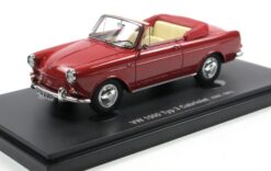 Alternative view of Volkswagen 1500 Typ 3 Cabriolet 1961 red  1:43