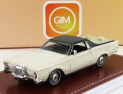 Lincoln Mark III Farm & Ranch special 1971 white/black  1:43