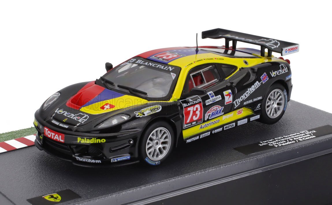 Ferrari F430 Scuderia GT3 Kessel Racing 24h Spa-Francorchamps 2012 #73 Piccini/Andreasi/Paladino/Caccia 1:43