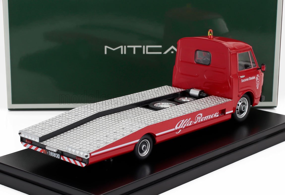 Alfa Romeo A12 (F12) Carro Attrezzi seconda serie 1977 Soccorso Stradale Alfa Romeo red 1:43 - Image 2