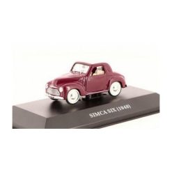 Simca Six 1948 closed cabrio red 1:43