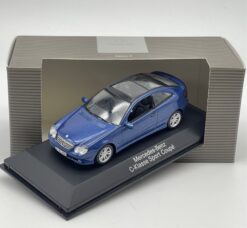 Mercedes-Benz C-Klasse Sport Coupe blue  1:43