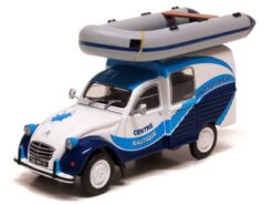 Citroen 2CV AKS 400 de centre nautique blue/white 1:43