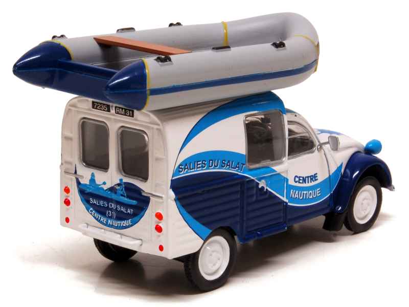 Citroen 2CV AKS 400 de centre nautique blue/white 1:43 - Image 2