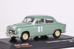 Seat 1400B Copa Montjuïch Coches Sport 1957 #61 Juan Fernandez  1:43