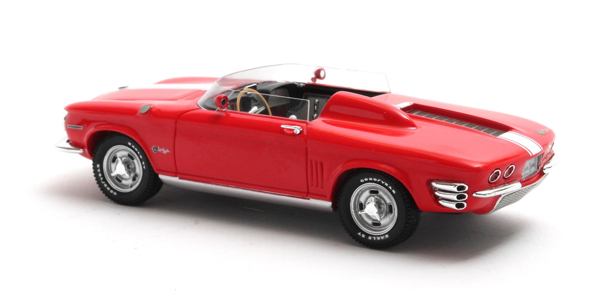 Chevrolet Corvair Super Spyder XP-785 Concept Car 1962 red  1:43 - Image 2