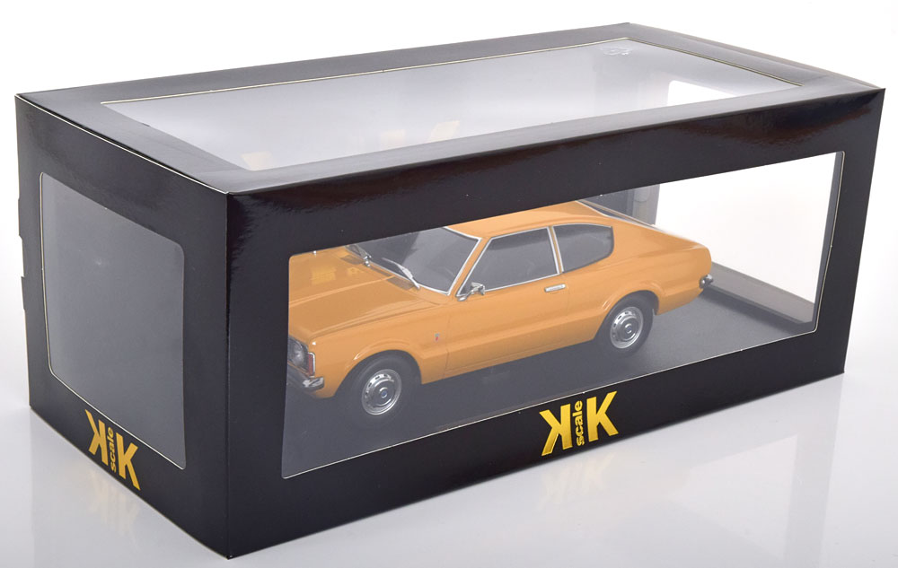 Ford Taunus L Coupe 1971 (round headlights) dark yellow 1:18 - Image 3