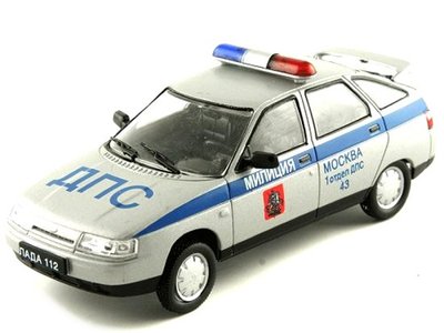Lada VAZ 110 BA3-2112 russian police 1:43