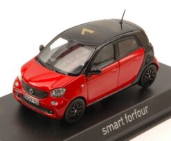 Smart forfour 2015 black & red  1:43