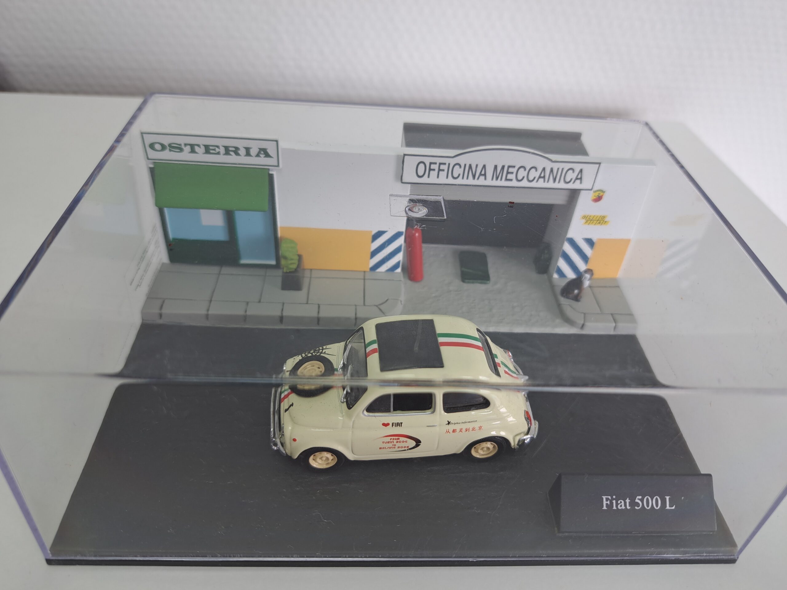 Fiat 500 L from Turin to Beijing 2006  1:43