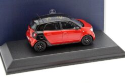 Alternative view of Smart forfour 2015 black & red  1:43